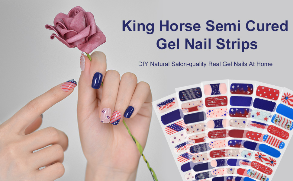 4th of July Nail Sticker