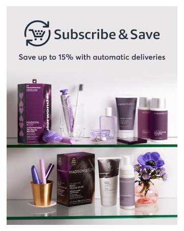 Subscribe and Save Up to 15% off Auto Renew and Never Get Caught Grey Again