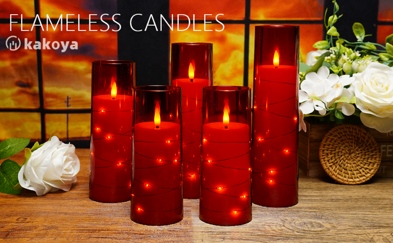 flickering flameless candles led candles