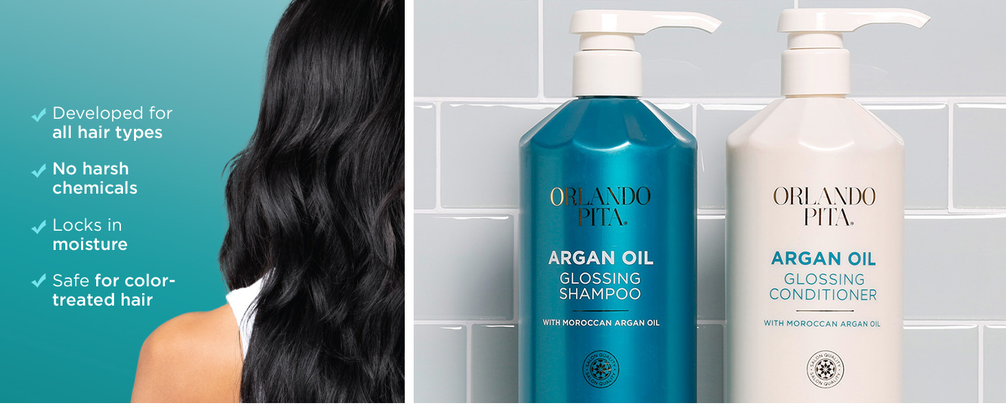 Orlando Pita Argan Oil Shampoo texture