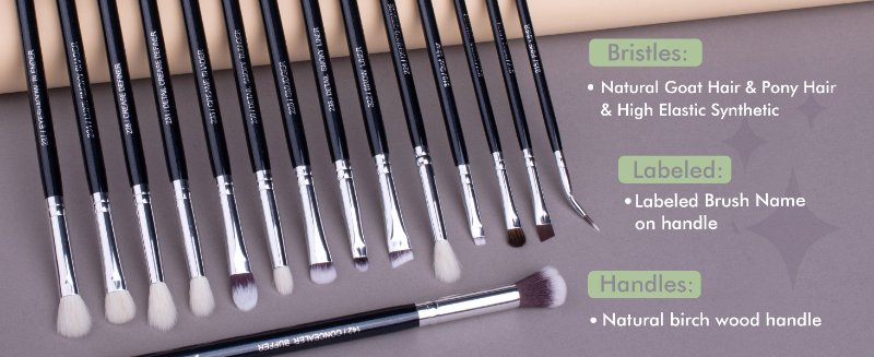 eye make up brushes
