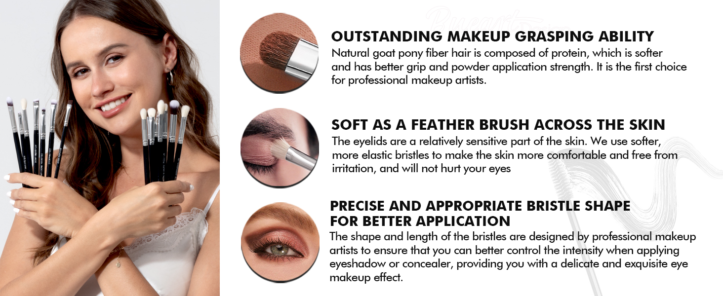 eyeshadow blending brushes for eyes