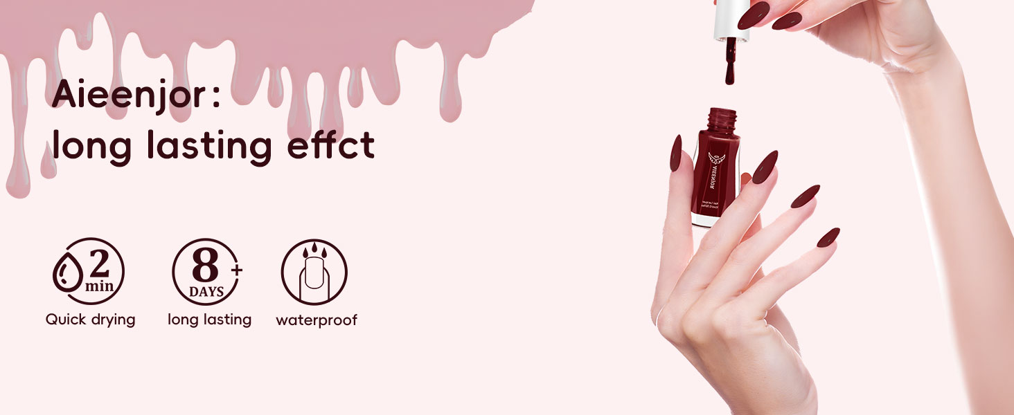 Red Brown Nail Polish