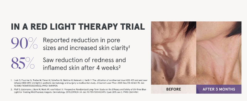 neck and face mask for red blue infrared ligh therapy anti-aging skincare skin laser treatement
