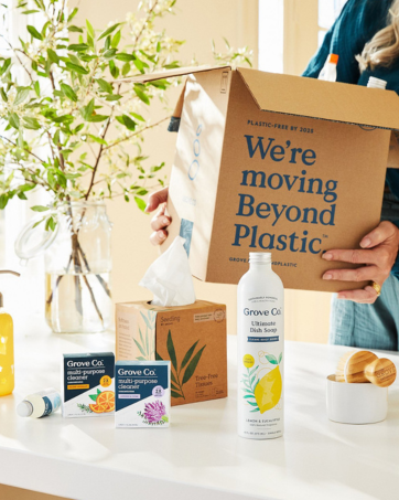 Grove Co, cleaning, supplies, beyond plastic, recycle, plastic free, kitchen