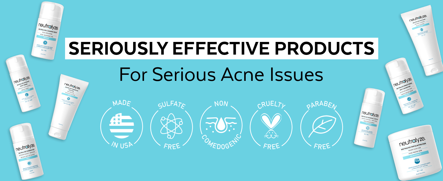 Neutralyze seriously Effective Products for Serious Acne Issues