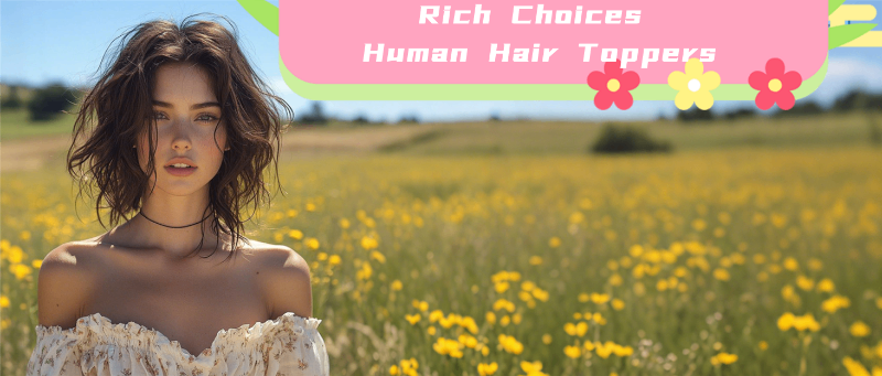 Human Hair Topper Image 2