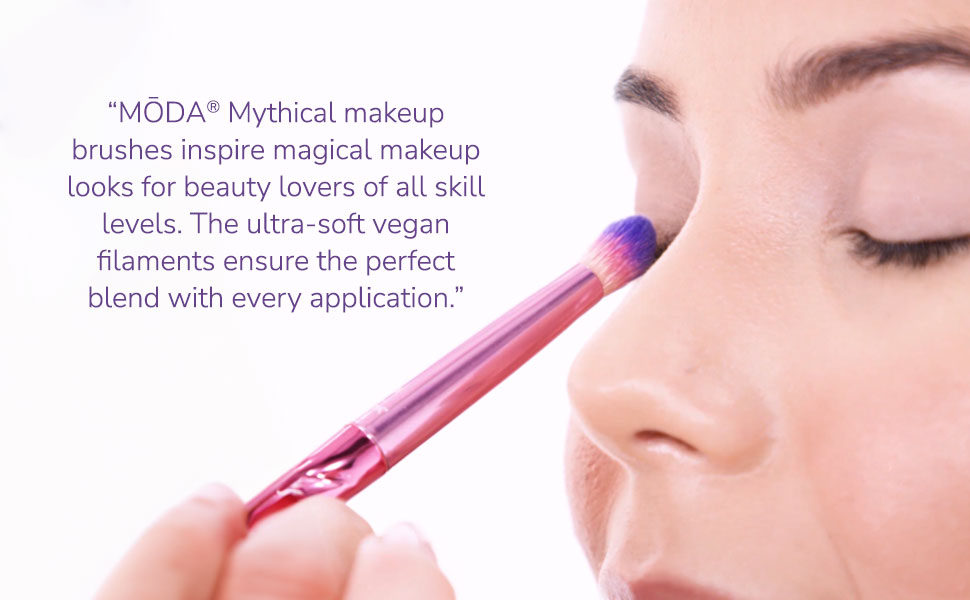 MODA makeup brushes inspire magical makeup looks for beauty lovers of all skill levels