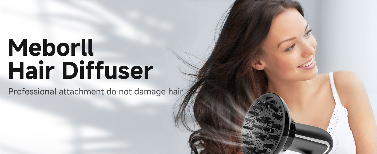 Diffuser Attachment for Hair Dryer