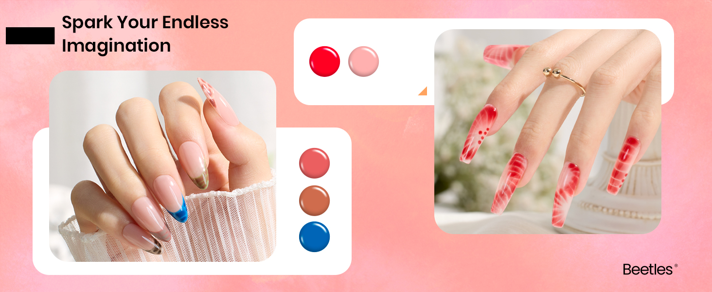 Beetles Hema Free Nail Blooming Gel