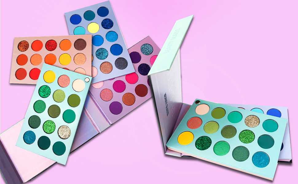 60 colors eyeshadow