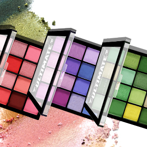 eyeshadow cream palette glitter shimmer eyeshadow blue green matte eye makeup