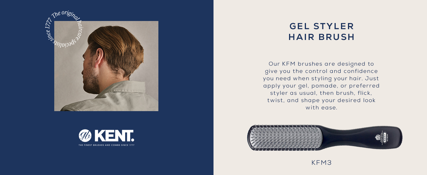 Gel Styler hair brush KFM3