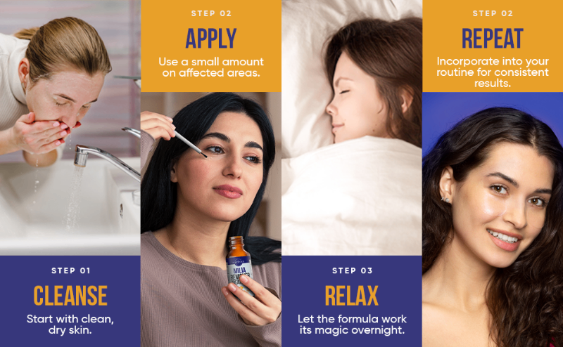 How to Apply Milia Treatment Remover Serum