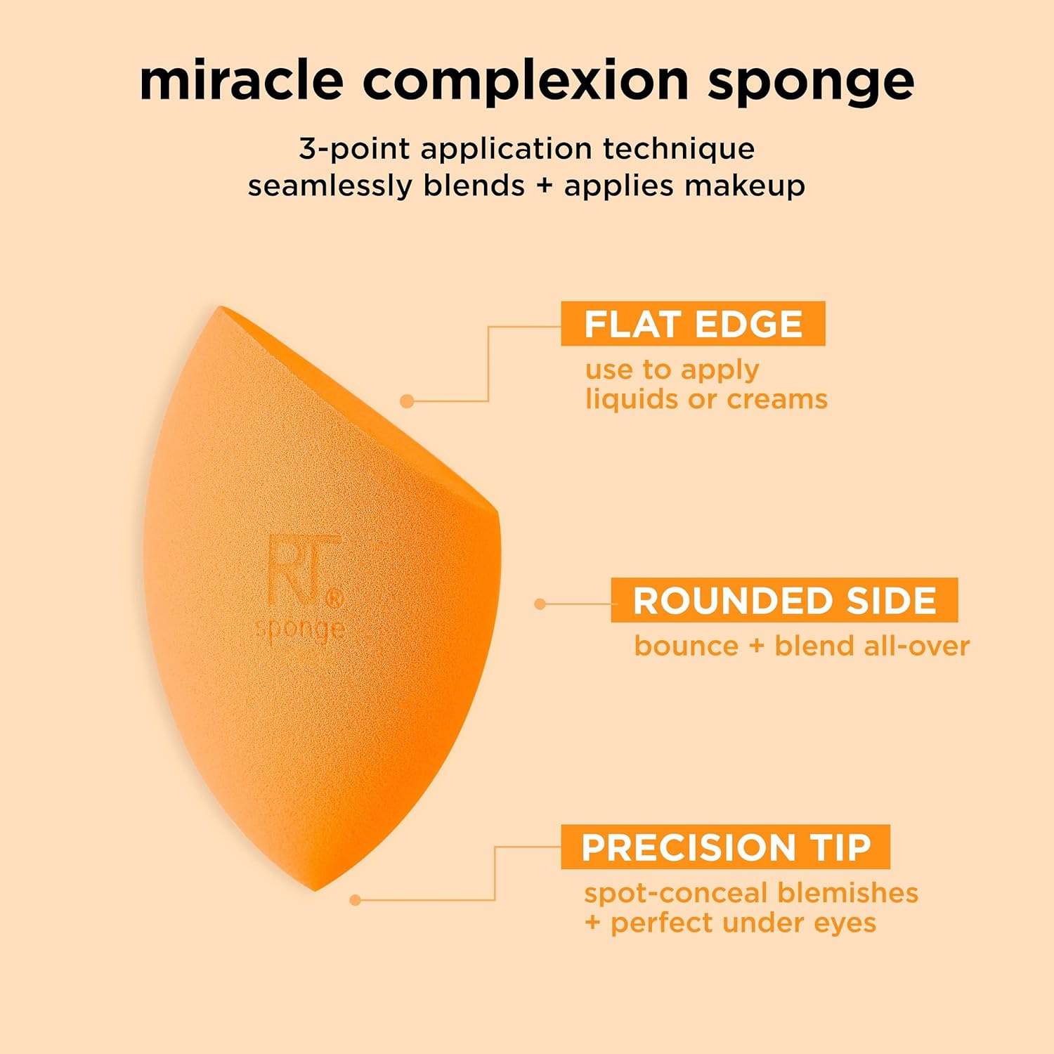 Real Techniques Makeup Brush Set with 2 Makeup Sponge Blenders, For Eyeshadow, Foundation, Blush, and Concealer, UltraPlush Synthetic Bristles, 6 Piece Makeup Brush Set (Pack of 2) - Image 6