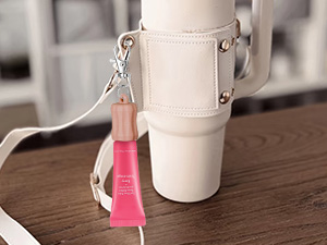 Lip Gloss Keychain for cup