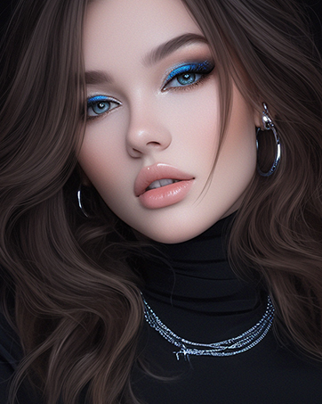 Afflano Blue eyes makeup, Blue eyeshadow palettes makeup