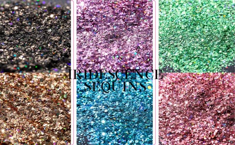 Color show: iridescence sequins