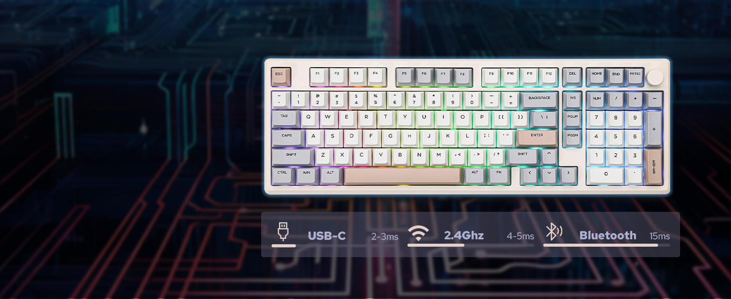 Galaxy100 wireless gaming keyboard