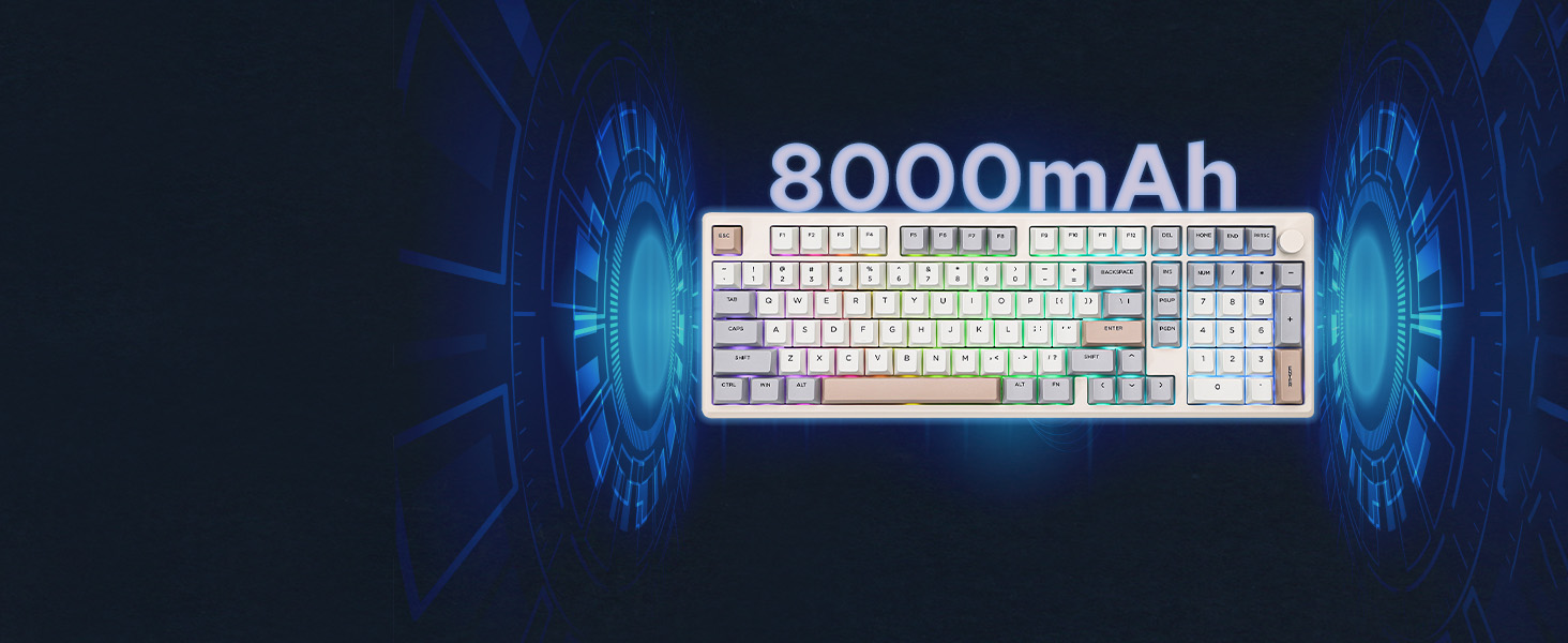 Galaxy100 wireless gaming keyboard
