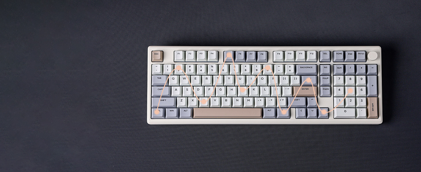 Galaxy100 wireless gaming keyboard