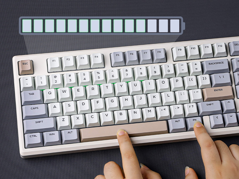 Galaxy100 wireless gaming keyboard