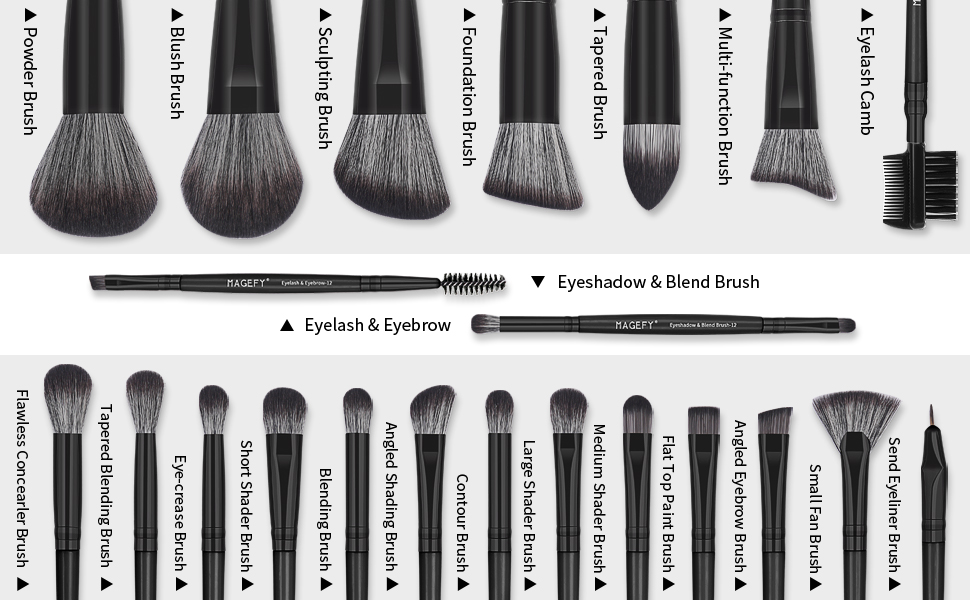 makeup brushes set professional