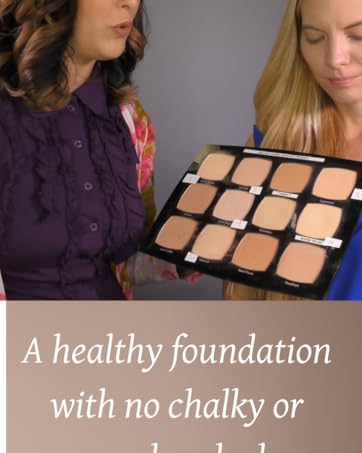 Baked makeup