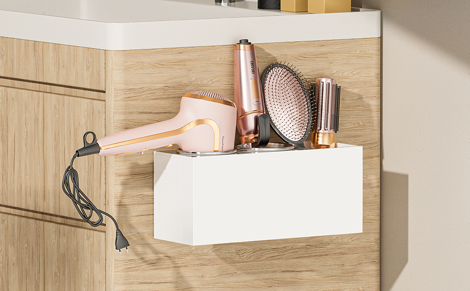hair tool organizer countertop