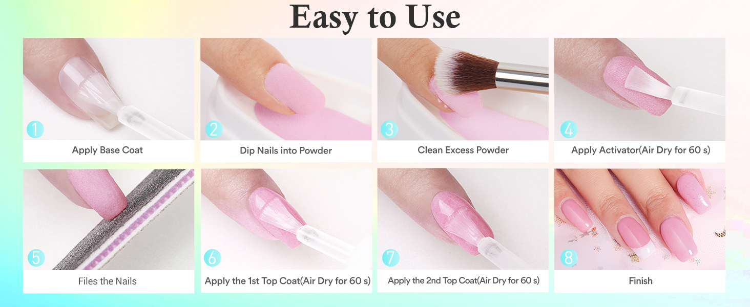 dip powder stater nail kit