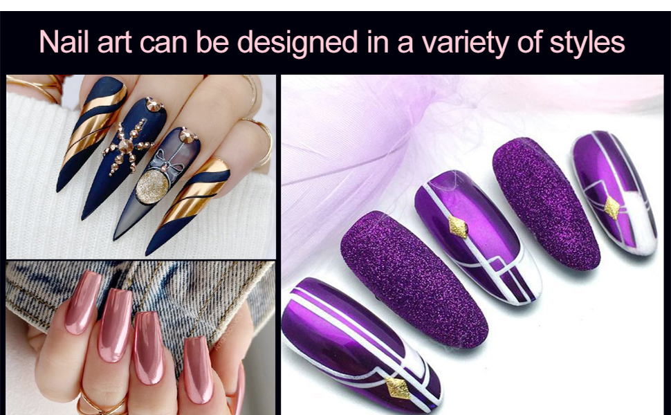 chrome nail powder