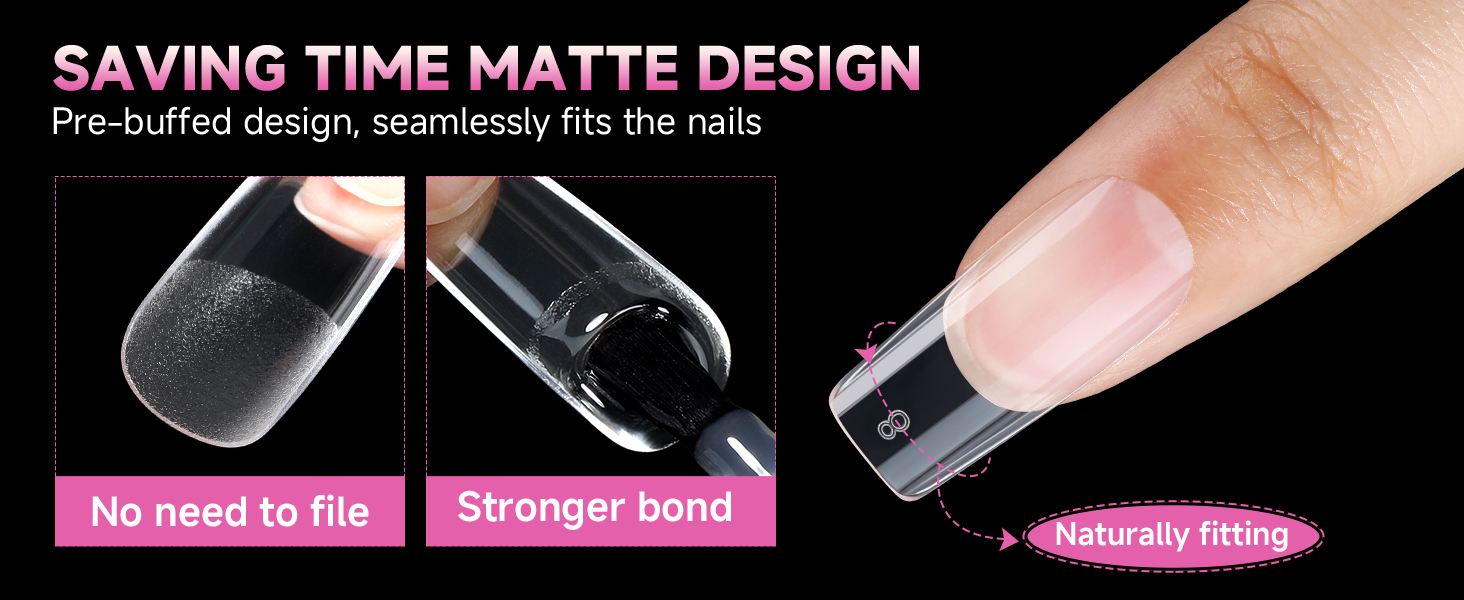 clear nail tips