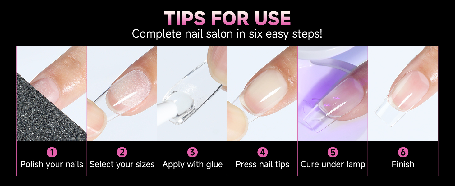gel nail tips