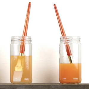 Orange Brush