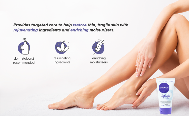 dermend fragile skin moisturizing formula cream