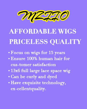 straight human hair wig