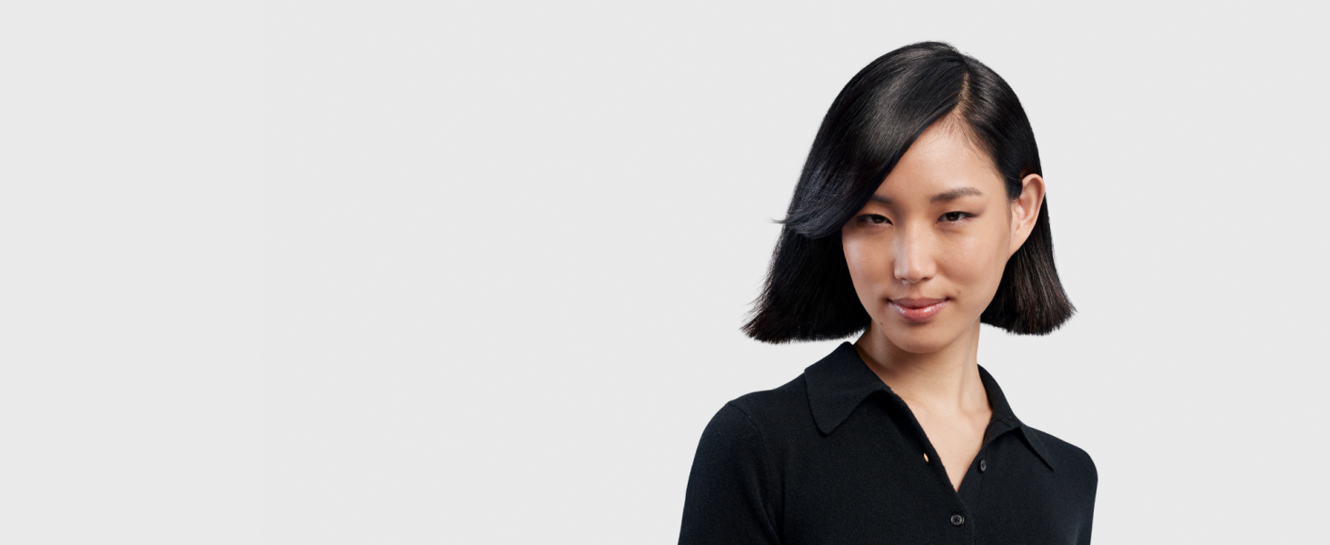 Short sleek bob