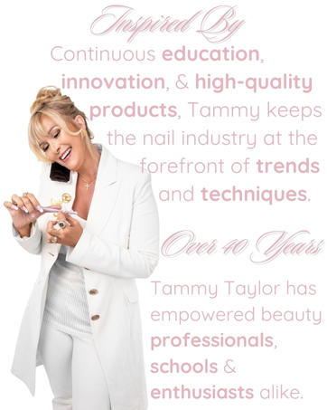 Inspired by education, high quality products & innovation. Nail tech professionals trust our brand.