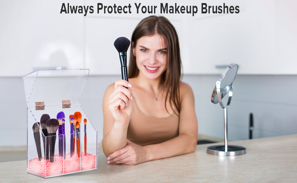 Makeup Brush Holder 13