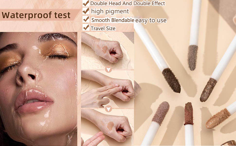 Liquid eyeshadow matte Liquid eyeshadow glitter