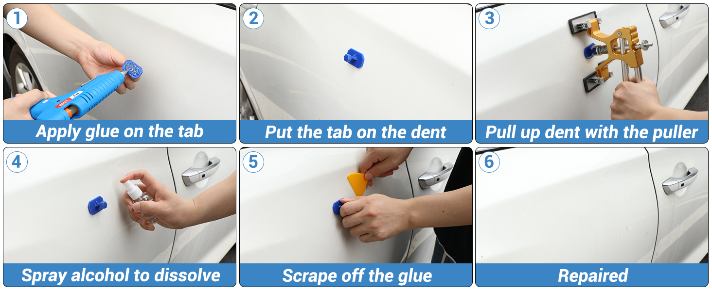 Paintless Dent Repair Kit