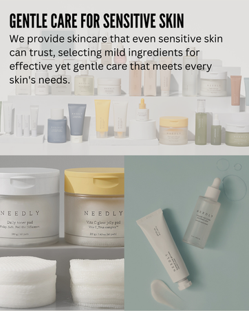 gentle care for sensitive skin