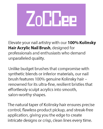 ZoCCee acrylic nail brush