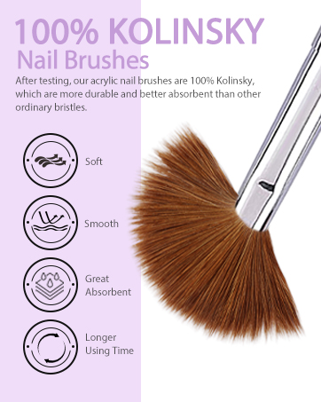 acrylic brushes for nails