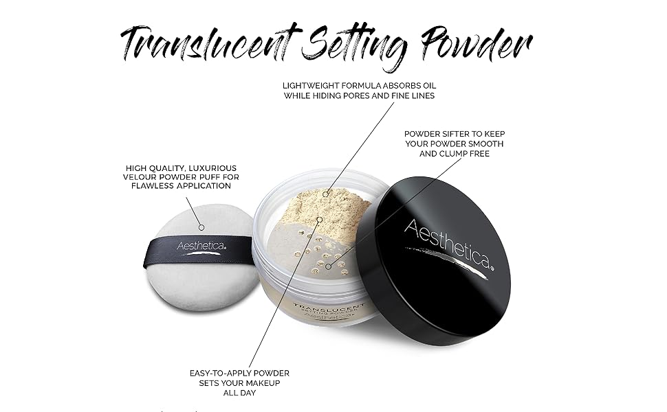Aesthetica Translucent Setting Powder