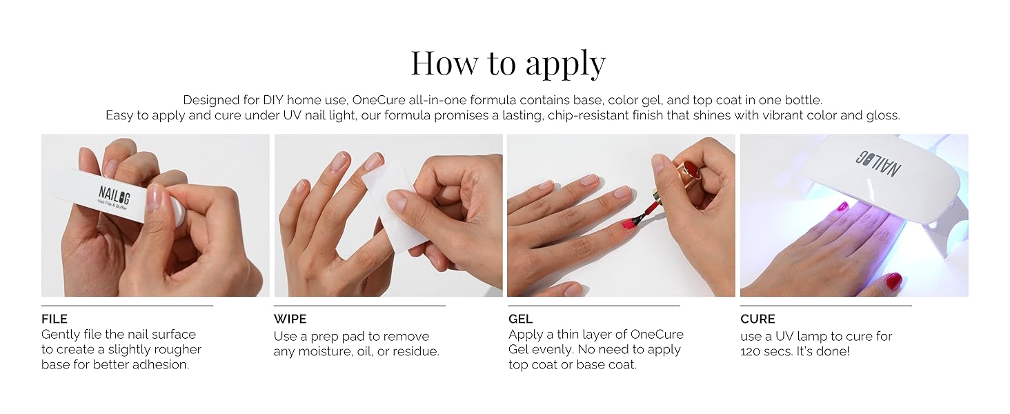 Nailog OneCure Gel Polish