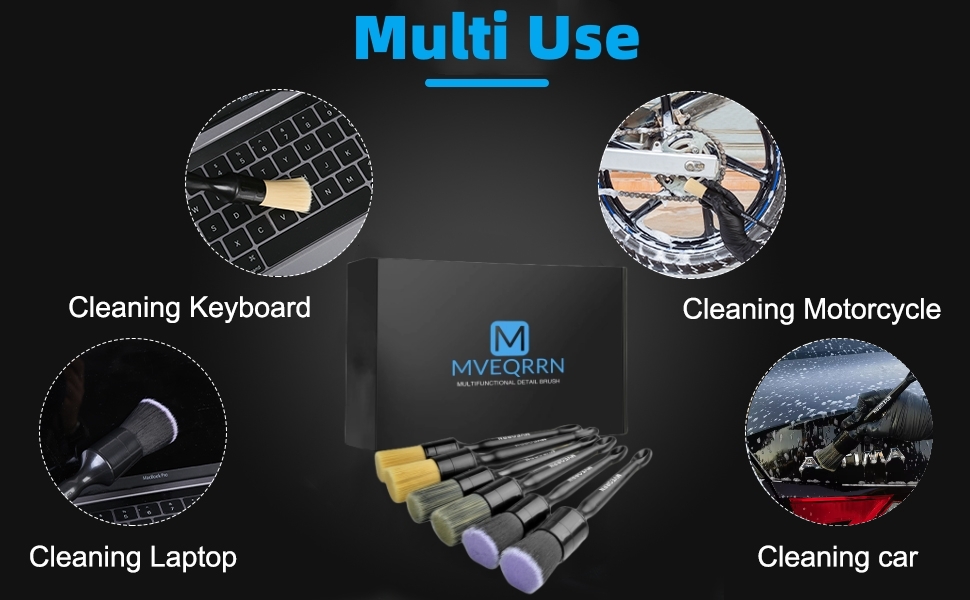 car detailing brush kit