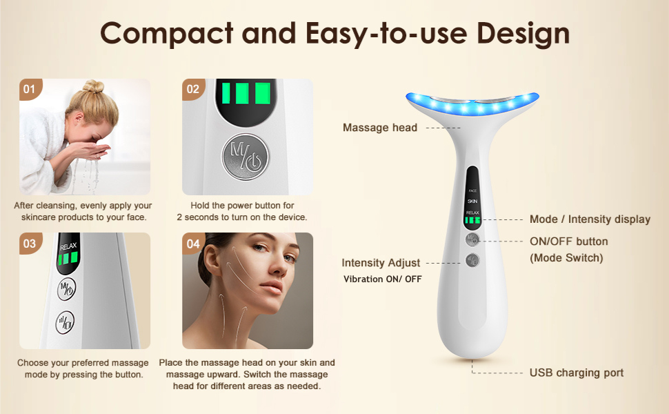 Facial Neck Massager