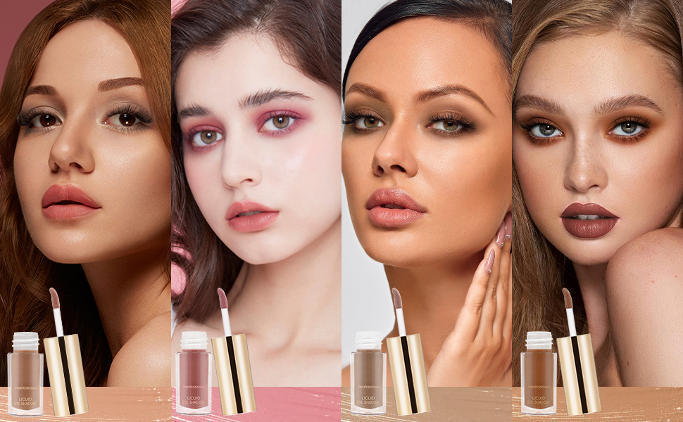 liquid matte eyeshadow naked cream eye shadow primer neutral eyeshadow makeup waterproof