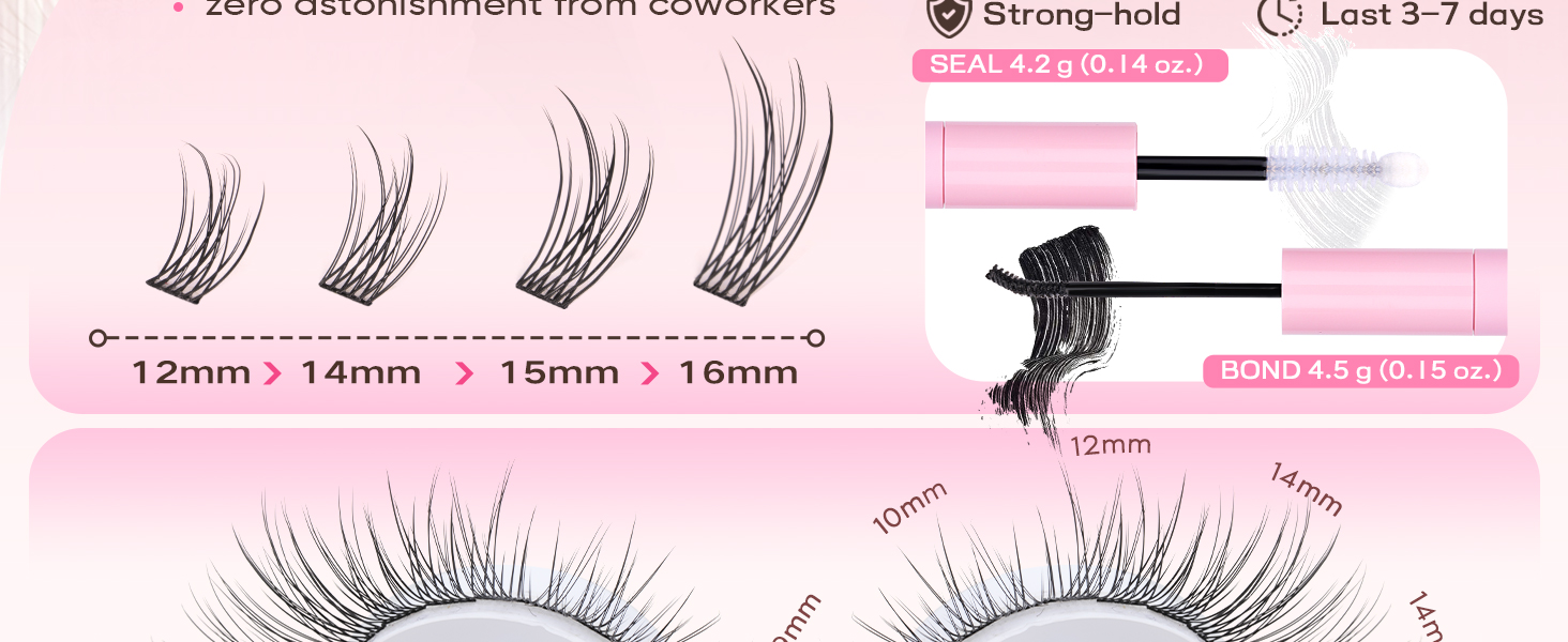 D Curl Individual Lashes